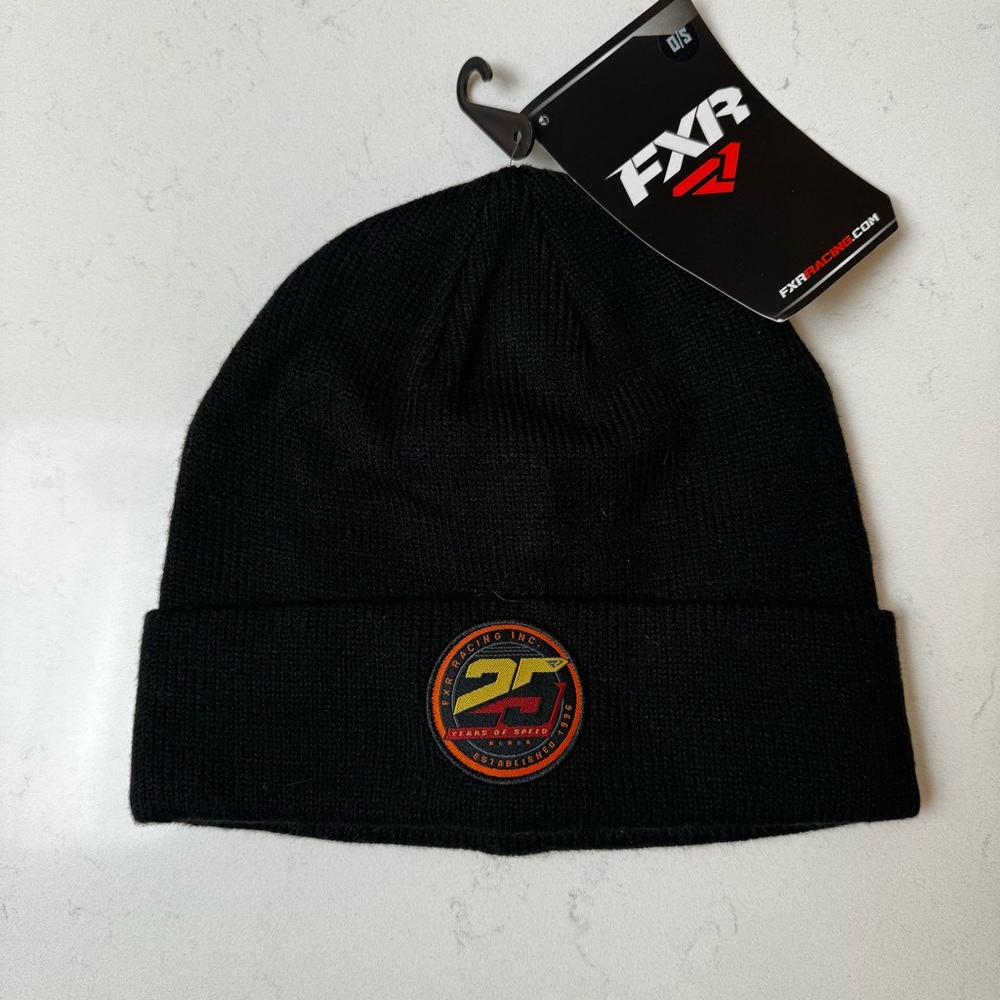 FXR Black Knit Hat Toque